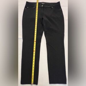 Eileen Fisher Sophisticated Charcoal Trousers Sz 12